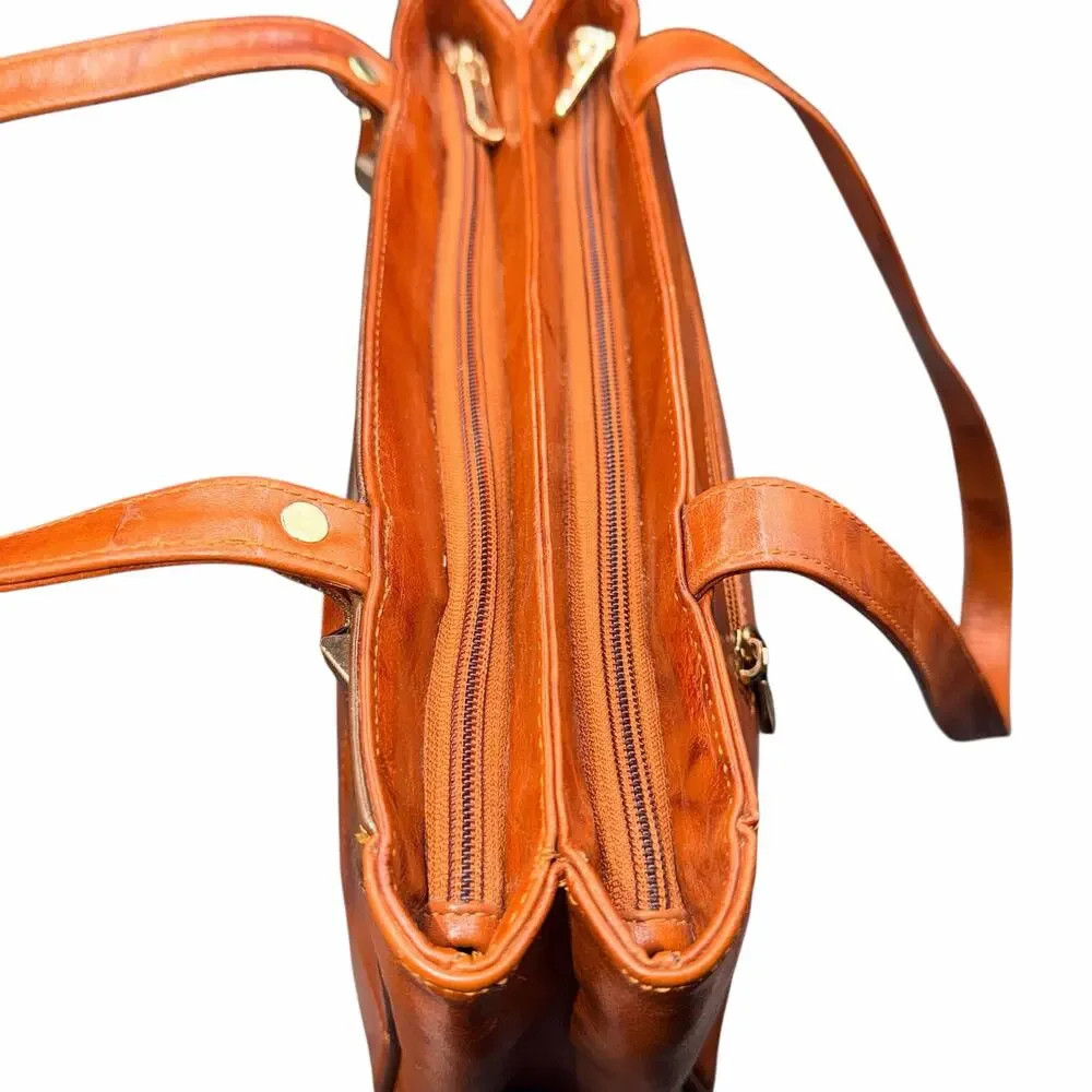 Sunshine Genuine Leather Brown Shoulder Bag Made in India